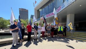 Local Group Commemorates Injured Workers Day at City Hall