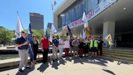 Local Group Commemorates Injured Workers Day at City Hall