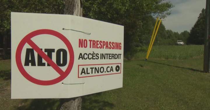 Residents Rally Against Proposed High-Speed Rail in Eastern Ontario Residents Rally Against Proposed High-Speed Rail in Eastern Ontario
