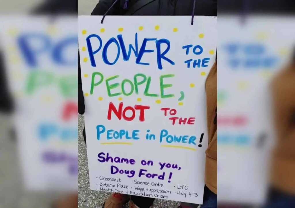 Brampton Rally Targets Premier Ford’s Decisions on Key Issues