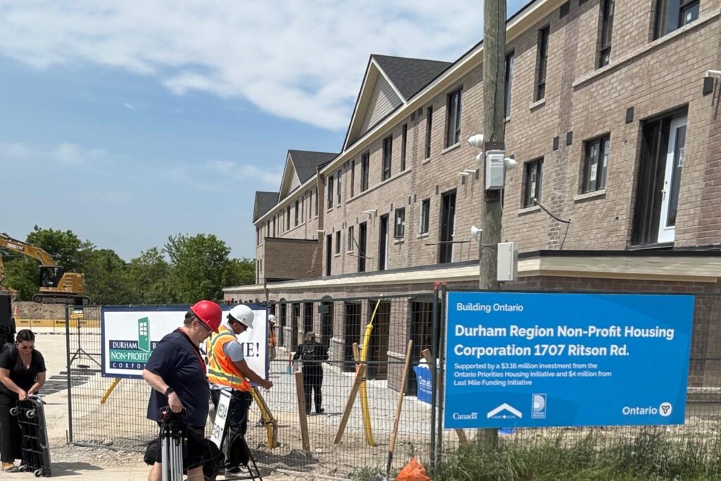 Ontario and Canada Invest in Affordable Housing for Oshawa