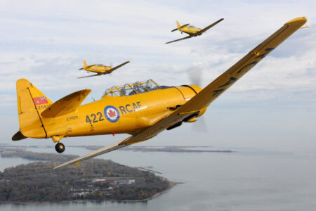 Celebrating 40 Years of the Canadian Harvard Aircraft Association