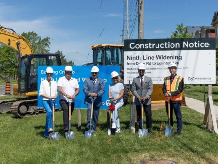 Major Upgrades Start for Ninth Line in Mississauga Major Upgrades Start for Ninth Line in Mississauga