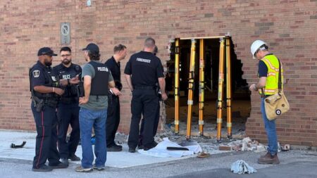 Vehicle Crashes into Gym, Seven Hurt in London Mall