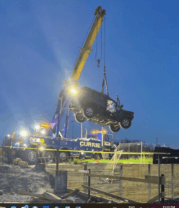 Woman Injured After SUV Drops into Barrie Construction Pit Woman Injured After SUV Drops into Barrie Construction Pit