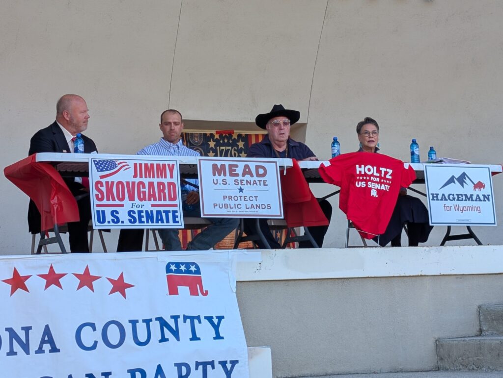 GOP Senate Hopefuls Debate in Casper’s Politics in the Park