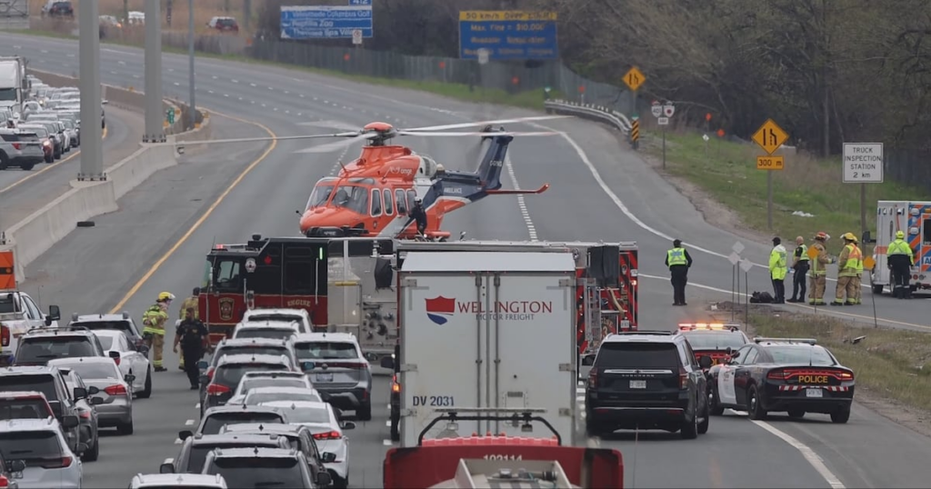 Motorcycle Accident on Highway 401 in Whitby Motorcycle Accident on Highway 401 in Whitby