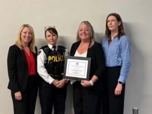 Huron Perth Victim Services Director Wins Prestigious Award