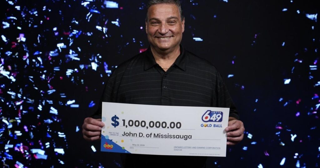Lucky Ontario Resident Hits  Million Jackpot