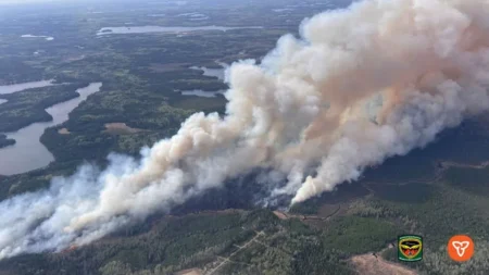 Wildfires Rage in Northwestern Ontario Wildfires Rage in Northwestern Ontario