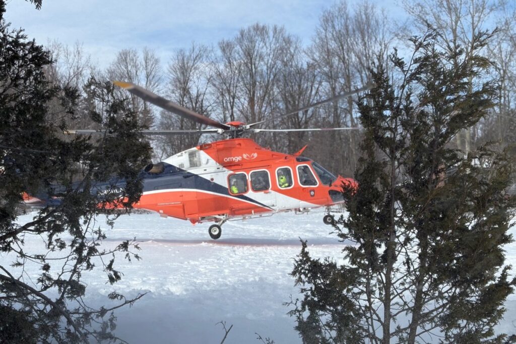 Snowmobiler Injured After Collision with Ice Crack
