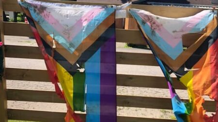 Disturbing Message Found Near Damaged Pride Flags in Tillsonburg