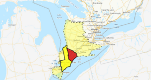 Severe Thunderstorm Warning No Longer in Effect for Southwestern Ontario