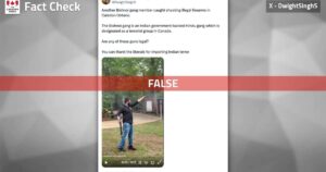 Man Seen Firing Weapons in U.S., Not from Ontario Gang