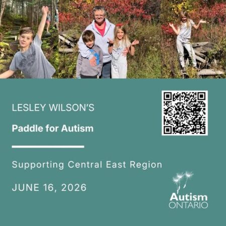 Local Woman Kayaking for Autism Awareness