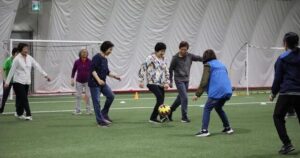 Markham Seniors Enjoy Soccer Without the Run Markham Seniors Enjoy Soccer Without the Run