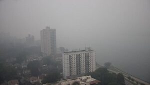 Wildfire Smoke Affects Air Quality in Windsor Area