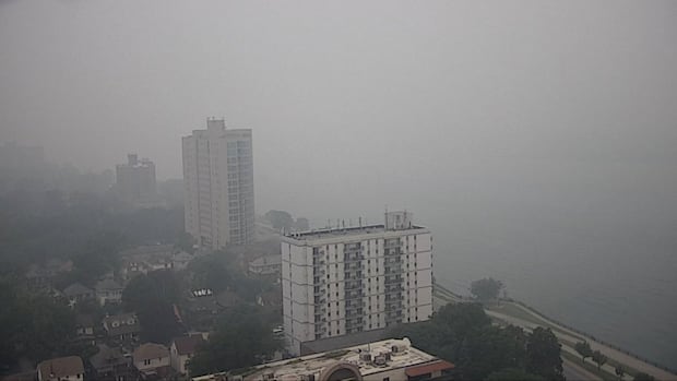 Wildfire Smoke Affects Air Quality in Windsor Area Wildfire Smoke Affects Air Quality in Windsor Area