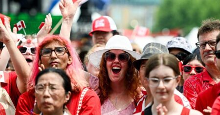 Canada Day Festivities Amid Growing Separatist Sentiments Canada Day Festivities Amid Growing Separatist Sentiments