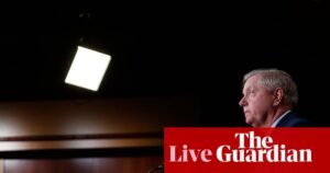 Donald Trump to deliver tribute during Lindsey Graham’s funeral service – US politics live |