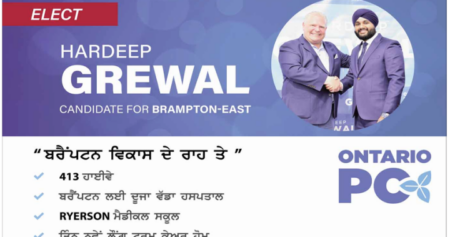 Brampton MPP Faces Election Finance Issues Over Family Newspaper Ads
