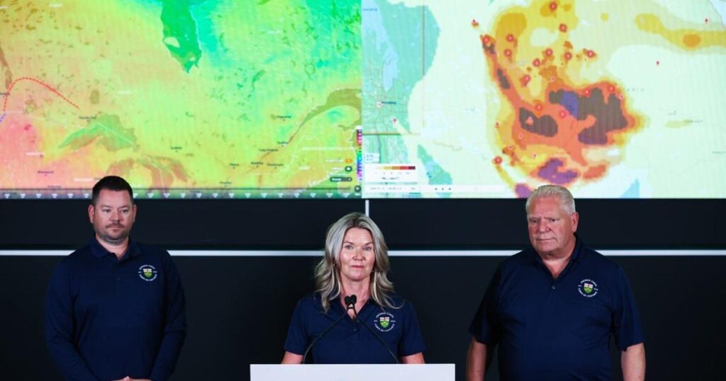 Wildfires Force Evacuations in Northern Ontario Wildfires Force Evacuations in Northern Ontario
