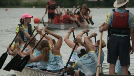 Exciting Dragon Boat Racing at Hamilton’s Waterfest Exciting Dragon Boat Racing at Hamilton’s Waterfest