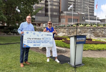 City of Windsor Receives Major Funding from OLG