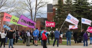 Health Workers Rally Against Deteriorating Conditions at Oshawa Hospital