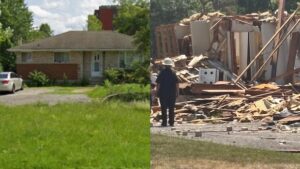 Explosion Levels Vacant Home in London, Ontario