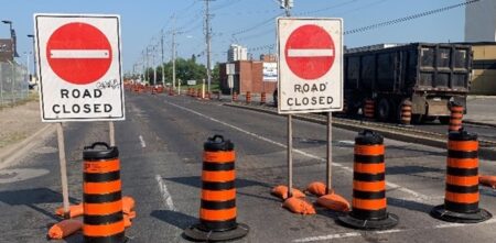 Roadwork Ahead on Farewell Street in Oshawa
