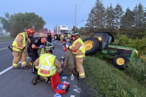 Truck Driver from Brampton Dismissed After Accident with Tractor