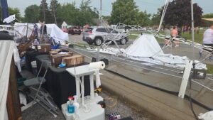 Storm Disrupts Essex Fun Fest, Vendors React Storm Disrupts Essex Fun Fest, Vendors React