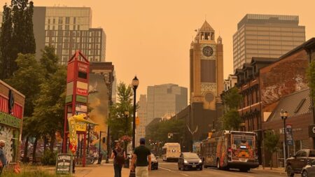 Smoke From Wildfires Affects Hamilton and Niagara Area Smoke From Wildfires Affects Hamilton and Niagara Area