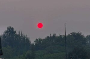 Smoke from Wildfires Causes Air Quality Concerns in Kingston Smoke from Wildfires Causes Air Quality Concerns in Kingston