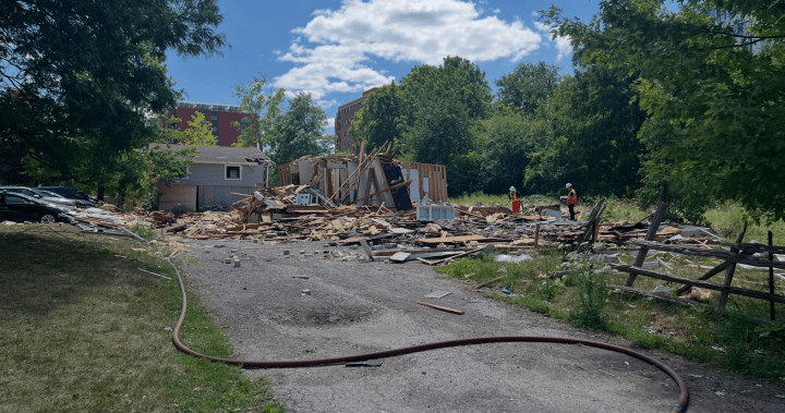 Man Injured in London Home Explosion Man Injured in London Home Explosion