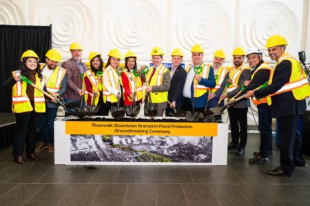 Brampton Begins First Step in Riverwalk Flood Defense Brampton Begins First Step in Riverwalk Flood Defense
