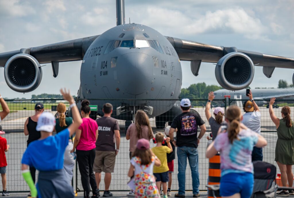 Altus Air Force Base Team at London Airshow 2026 Altus Air Force Base Team at London Airshow 2026
