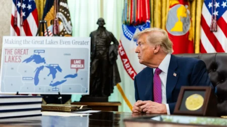 Canada Stands Firm as Trump Renames Lake Ontario Canada Stands Firm as Trump Renames Lake Ontario