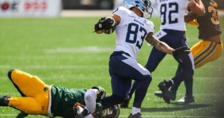 Edmonton Elks Beat Toronto Argonauts 42-12