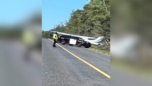 Plane Makes Emergency Landing on Ontario Highway