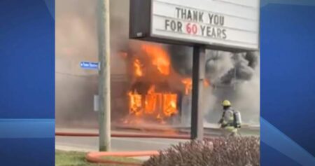 Major Fire at Historic Tillsonburg Furniture Store Major Fire at Historic Tillsonburg Furniture Store