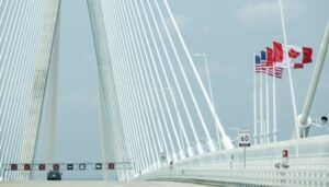 Gordie Howe bridge linking Windsor and Detroit opens to pedestrians and cyclists
