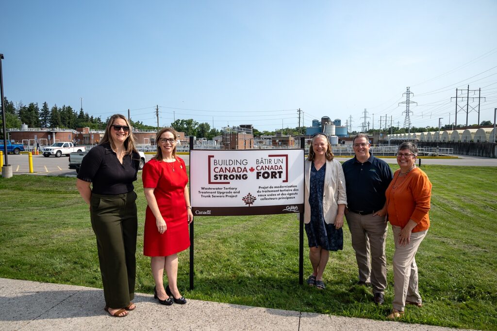 Guelph Gets .4 Million for Wastewater and Housing Improvements Guelph Gets .4 Million for Wastewater and Housing Improvements