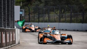 Practice Delayed for INDYCAR Drivers at Markham
