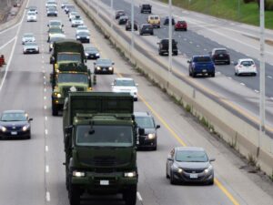 Military Activity on Kingston Roads This Month Military Activity on Kingston Roads This Month