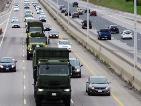 Military Activity on Kingston Roads This Month