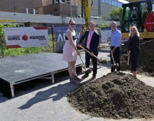 Laurin Construction breaks ground on 159-unit affordable housing project in Ottawa’s Lowertown