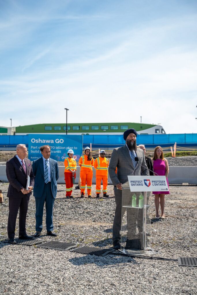Construction Kicks Off at Oshawa GO Station Construction Kicks Off at Oshawa GO Station