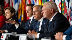 Negotiators fear U.S. tariffs will be imposed, as provinces and Washington dig in on demands Negotiators fear U.S. tariffs will be imposed, as provinces and Washington dig in on demands